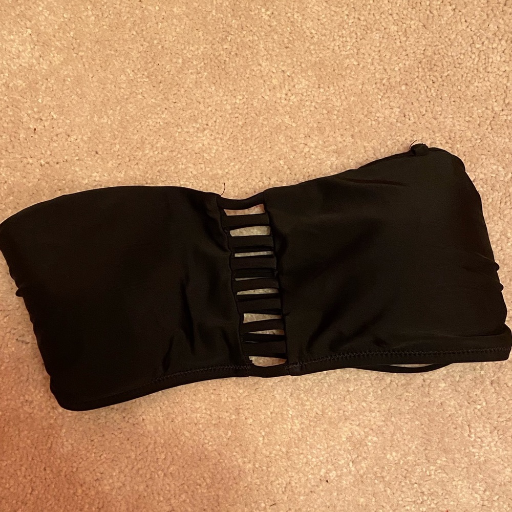 Black Express Swim Top